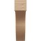Ekena Millwork 8"W x 32"D x 32"H Thin Del Monte Rough Cedar Woodgrain TimberThane Corbel, Primed Tan CORUR08X32X32DELRCPR - alternate 4